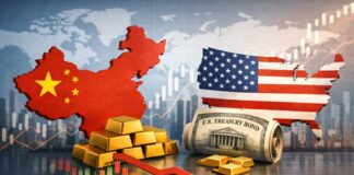 Chine : bons du Trésor US au plus bas depuis 2008, or en hausse