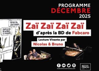 Zaï Zaï Zaï Zaï : La BD Culte de Fabcaro Réinventée à l’Institut Français de Tunis par le Duo Nicolas et Bruno