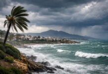 Météo : temps instable au nord, vents forts et mer très agitée Météo Vent Mer Agitée