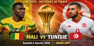 CAN 2025 – Mali vs Tunisie : Sur quelle chaîne regarder le match en direct et live streaming ? MALI Tunisie