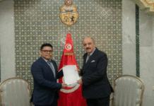 Mohamed Ali Nafti reçoit le nouvel ambassadeur du Nicaragua accrédité en Tunisie