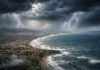 ⚠️ Alerte Météo : Rafales à 70 km/h et orages, soyez prudents sur les routes et le littoral ! Orage, Pluie, Météo