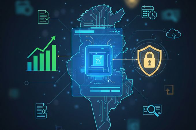 Infographie-digitalisation-fiscale-Tunisie-plateforme-TEJ Plateforme TEJ