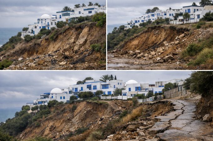 Sidi Bou Said - Inondations