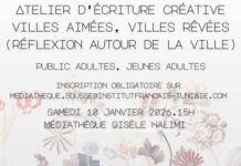 « Villes aimées, villes rêvées » : atelier d’écriture à la Médiathèque Gisèle Halimi