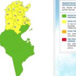 Météo en Tunisie : le nord et le centre de la Tunisie placés en vigilance jaune
