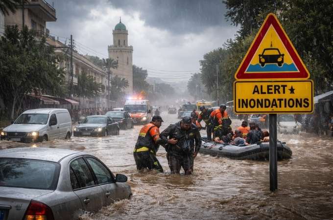 inondations Tunisie