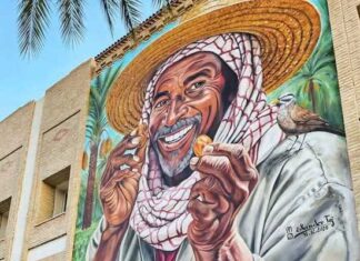 Festival des arts plastiques du Djérid : Iskander Tej signe des fresques murales monumentales à Tozeur