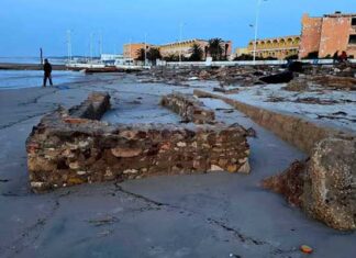 Intempéries à Nabeul : des vestiges archéologiques mis au jour sur les sites antiques de Néapolis et Kerkouane
