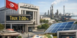 Tunisie 2026 : Le Piège de la Stabilité ou l’Audace de la “Dette Utile” ? Infographie comparant les indicateurs économiques de la Tunisie en 2026 : Taux directeur BCT, réserves de change et croissance du TUNINDEX