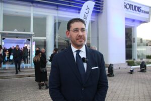 Lancement officiel des nouveaux modèles Geely électriques et hybrides par le Groupe Zouari en Tunisie, février 2026.