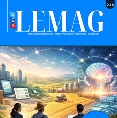 WMC LeMag 248 : Fiscalité, IA et souveraineté céréalière Couverture WMC LeMag N°248 du 26 février 2026 : illustration mêlant agriculture et intelligence artificielle, avec champs céréaliers, écrans numériques et cerveau digital lumineux, titrée « Fiscalité, agriculture, IA : trois chantiers, un même risque ».