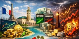 TRENDS ECO | L’Humeur des Marchés : Le découplage méditerranéen s’affirme Graphique comparatif des performances boursières 2026 entre le CAC 40, le Tunindex et le MASI, illustrant la croissance régionale.