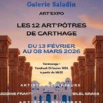 Peinture et sculpture à l’honneur à la Galerie Saladin avec « Les 12 Art’Pôtres de Carthage »