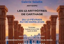 Peinture et sculpture à l’honneur à la Galerie Saladin avec « Les 12 Art’Pôtres de Carthage »