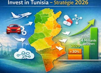 Tunisie : croissance des IDE de 30 % en 2025 et plan ambitieux pour 2026 avec intégration industrielle renforcée
