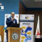 ATB & FSEGT : Une alliance stratégique pour propulser les talents tunisiens Riadh Hajjej, DG de l'ATB, lors de la signature de la convention de stage avec les responsables de la FSEGT lors de la Job Fair à Tunis.