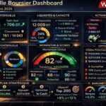 Gestion d’un portefeuille boursier assistée par l’IA : Marché sous pilotage prudent Portefeuille Boursier Dashboard 180326