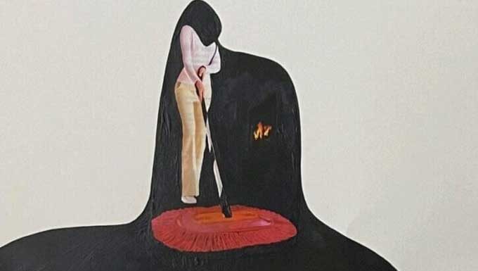 Sidi Bou Saïd : l’artiste autrichienne Titanilla Eisenhart expose « Femmes pour la paix » à la Galerie Saladin