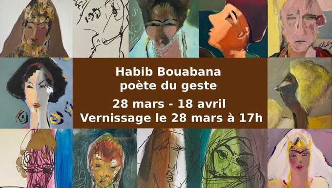 Art tunisien : une exposition rend hommage à Habib Bouabana à la galerie Alexandre Roubtzof Tunis : “Habib Bouabana