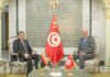 Tunisie–Libye : Mohamed Ali Nafti reçoit l’ambassadeur libyen et réaffirme le soutien à la stabilité du pays