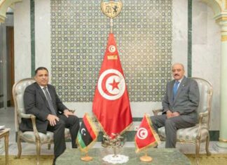Tunisie–Libye : Mohamed Ali Nafti reçoit l’ambassadeur libyen et réaffirme le soutien à la stabilité du pays