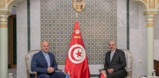 Tunisie-USA : Mohamed Ali Nafti reçoit l’ambassadeur Bill Bazzi pour renforcer la coopération bilatérale
