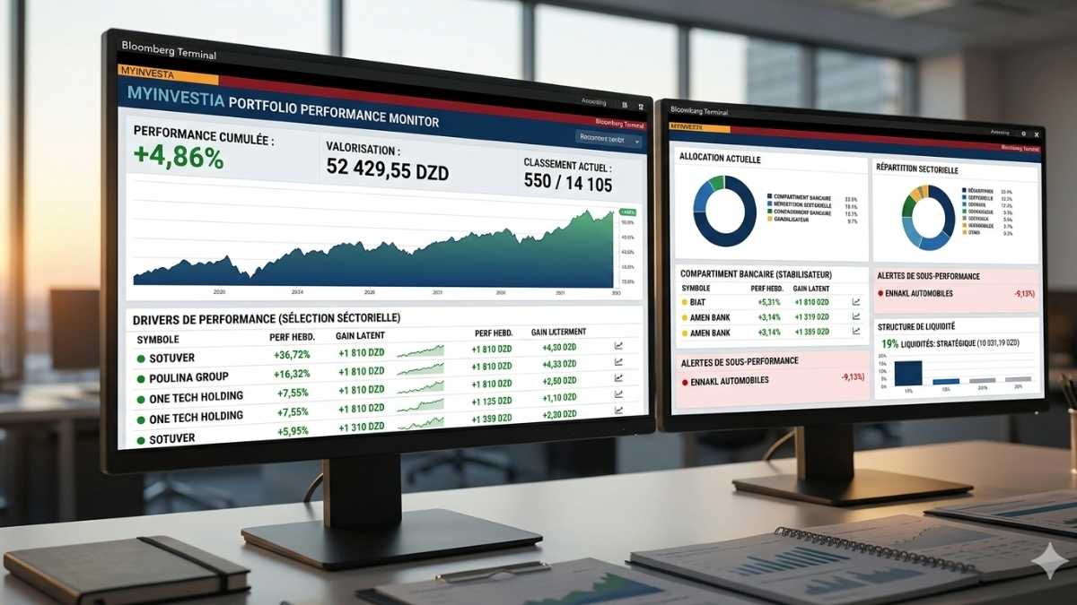 Portefeuille boursier Virtuel
