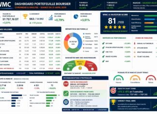Gestion d’un portefeuille boursier assistée par l’IA : Le portefeuille accélère… et entre enfin dans la course Dashboard Boursier