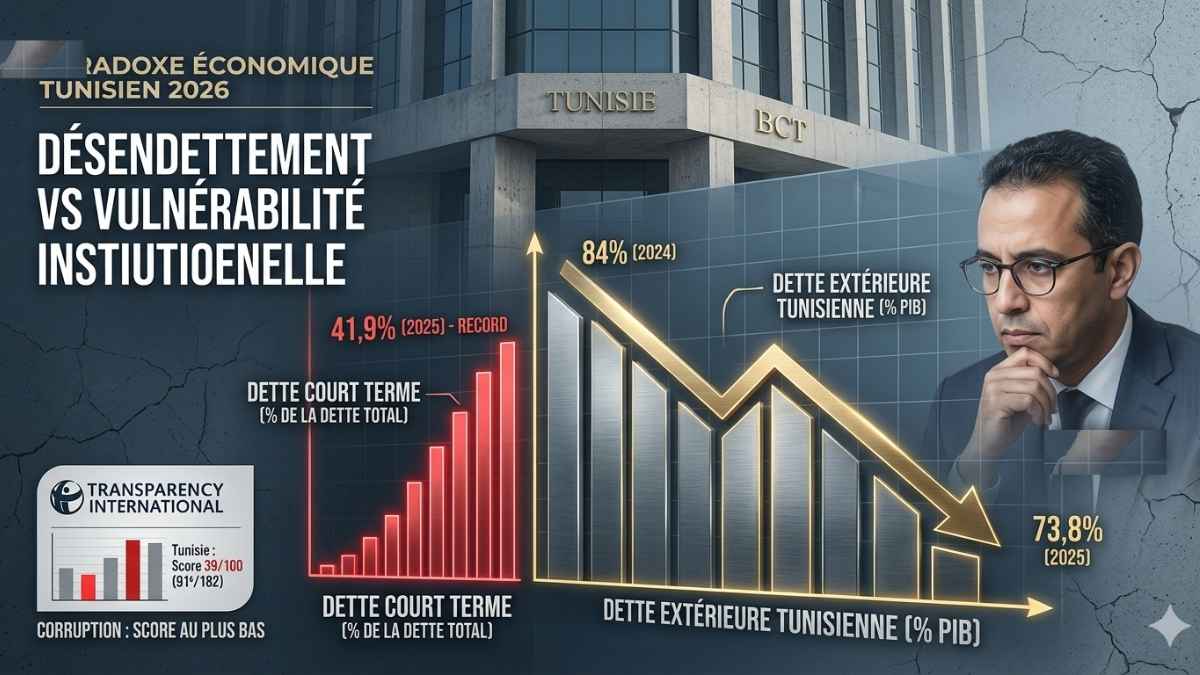 ENDETTEMENT Dette Tunisie