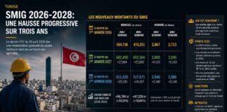 Hausse du SMIG 2026 : bonne nouvelle sociale ou illusion salariale en Tunisie – Tous les détails des augmentations SMIG 2026