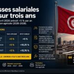 Tunisie : tout savoir sur les augmentations salariales dans le privé (2026-2028) Augmentations salariales dans le secteur privé tunisien 2026-2027-2028