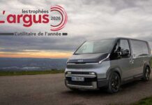 Kia PV5 Cargo remporte la catégorie historique « VU » des Trophées de L’argus 2026