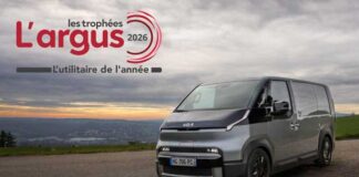 Kia PV5 Cargo remporte la catégorie historique « VU » des Trophées de L’argus 2026