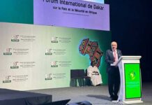 Nafti réaffirme l’engagement pour la paix et la sécurité en Afrique au Forum de Dakar