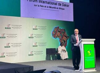 Nafti réaffirme l’engagement pour la paix et la sécurité en Afrique au Forum de Dakar
