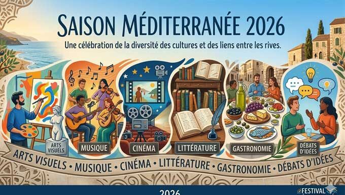 Culture : la Tunisie au cœur de la Saison Méditerranée 2026 avec 29 projets labellisés