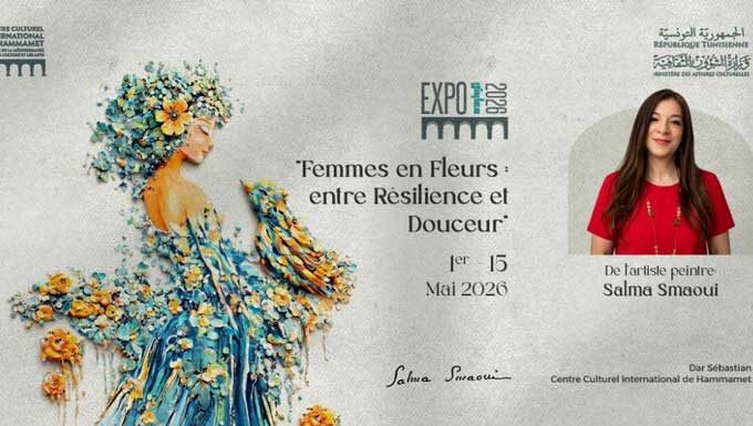 Salma Smaoui expose un univers féminin et introspectif à Dar Sébastian