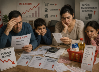 Hausse des salaires en Tunisie : entre inflation, impôts et perte du salaire réel