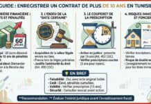 GUIDE : Enregistrer un contrat de plus de 10 ans en Tunisie Enregistrement Contrat