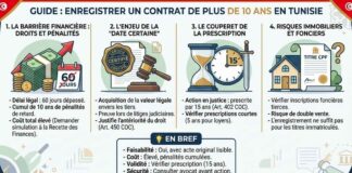 GUIDE : Enregistrer un contrat de plus de 10 ans en Tunisie Enregistrement Contrat