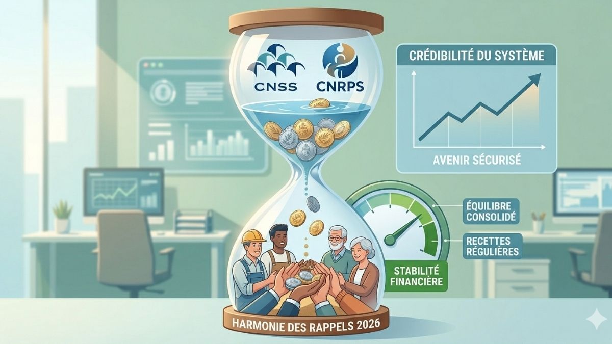 Pensions retraites CNSS CNRPS
