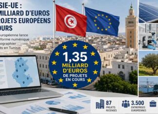 Tunisie-UE : lancement d’une plateforme numérique pour suivre les projets financés