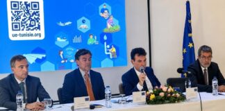 l’Europe dévoile l’envergure de son engagement en Tunisie : 1,344 milliard d’euros, 88 projets, 480 000 emplois UE TUNISIE - Conférence de Presse du 5 mai 2026