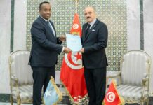 Tunis : Lettres de créance du nouvel ambassadeur somalien, sur fond de soutien à la stabilité
