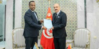 Tunis : Lettres de créance du nouvel ambassadeur somalien, sur fond de soutien à la stabilité