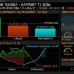 La fin d’une époque : le chèque recule tandis que les paiements numériques gagnent du terrain en Tunisie Chiffres compensations T1 2026
