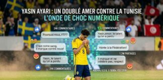 Coupe du Monde – Le doublé de Yasin Ayari contre la Tunisie : entre humour et colère, le web s’embrase Coupe du Monde 2026 - Yasin Ayari Suède Tunisie