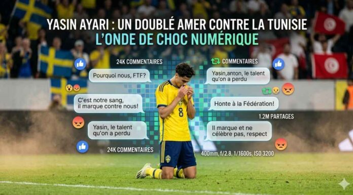 Coupe du Monde – Le doublé de Yasin Ayari contre la Tunisie : entre humour et colère, le web s’embrase Coupe du Monde 2026 - Yasin Ayari Suède Tunisie