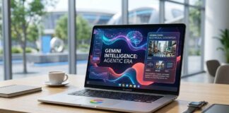 L’ordinateur Googlebook et la vidéo par IA : Google vient de redéfinir le futur du travail et de la création Google Gemiini
